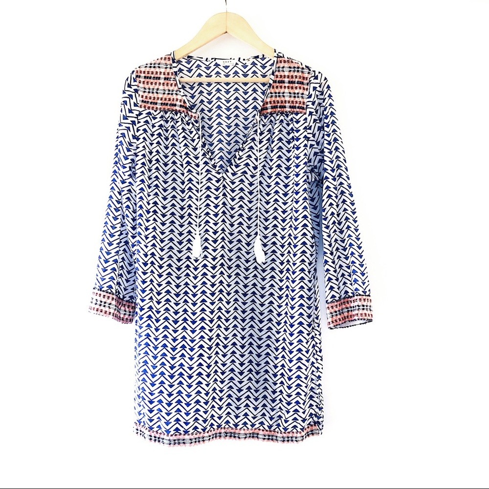 Embroidered kaftan